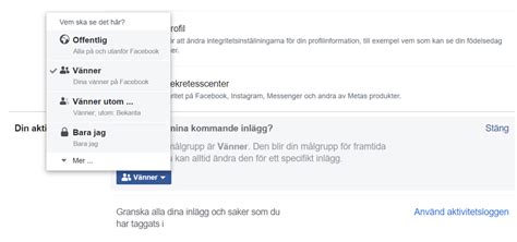 Vem kan se mina vänner på facebook